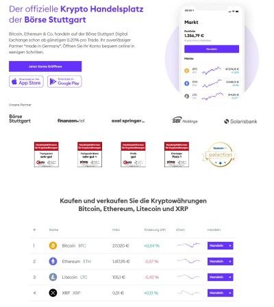 Börse Stuttgart BSDEX - Der erste Marktplatz für Kryptowährungen in Deutschland